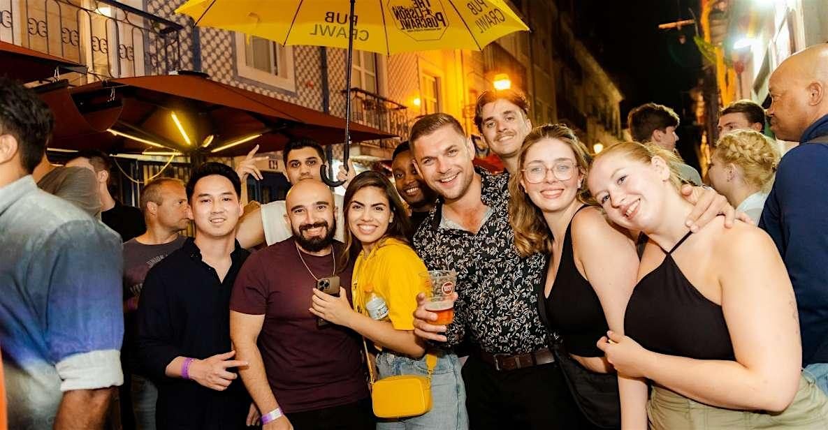 The Lisbon Night Pubcrawl: 1h Open Bar, Shots & VIP Club Entry | Event in Lisboa | AllEvents