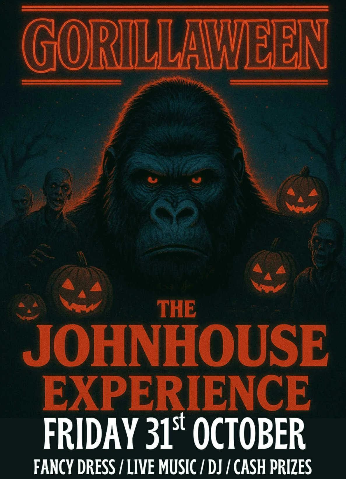 GORILLAWEEN with The Johnhouse Experience!!, 31 October | Event in Mexborough | AllEvents