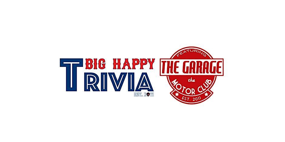 Big Happy Trivia - The Garage on Motor - Every Wed at 8:30PM | Event in Los Angeles | AllEvents