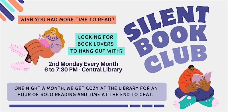 Silent Book Club, Springfield Central Library, State Street ...