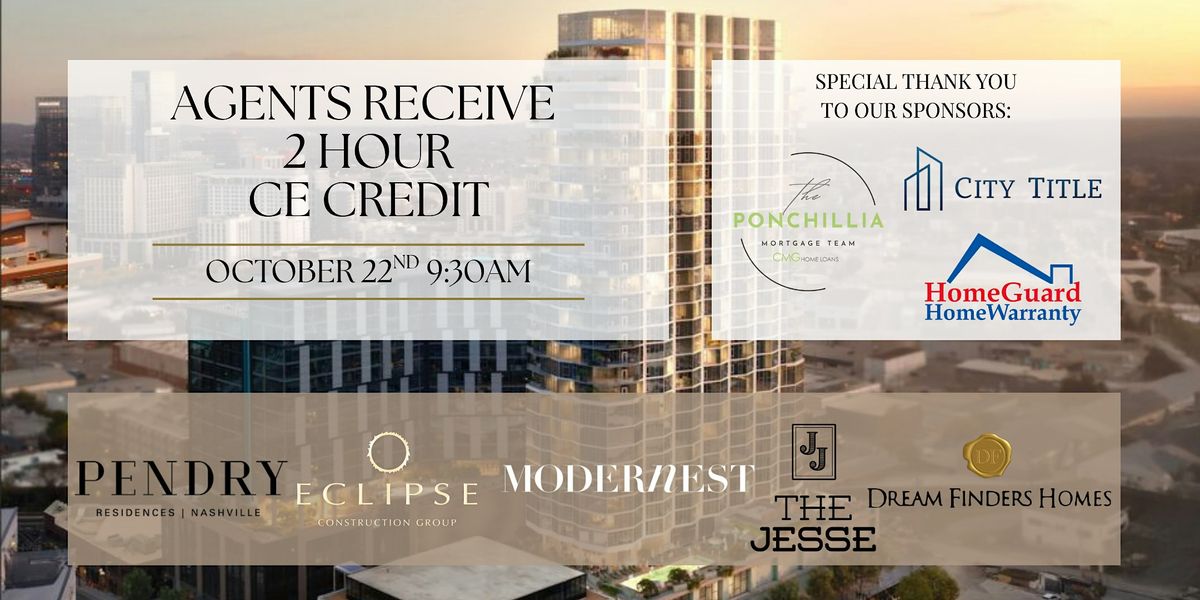 Realtor Ride CE - 10/22/26, 301 Plus Park Blvd, Nashville, 22 October ...