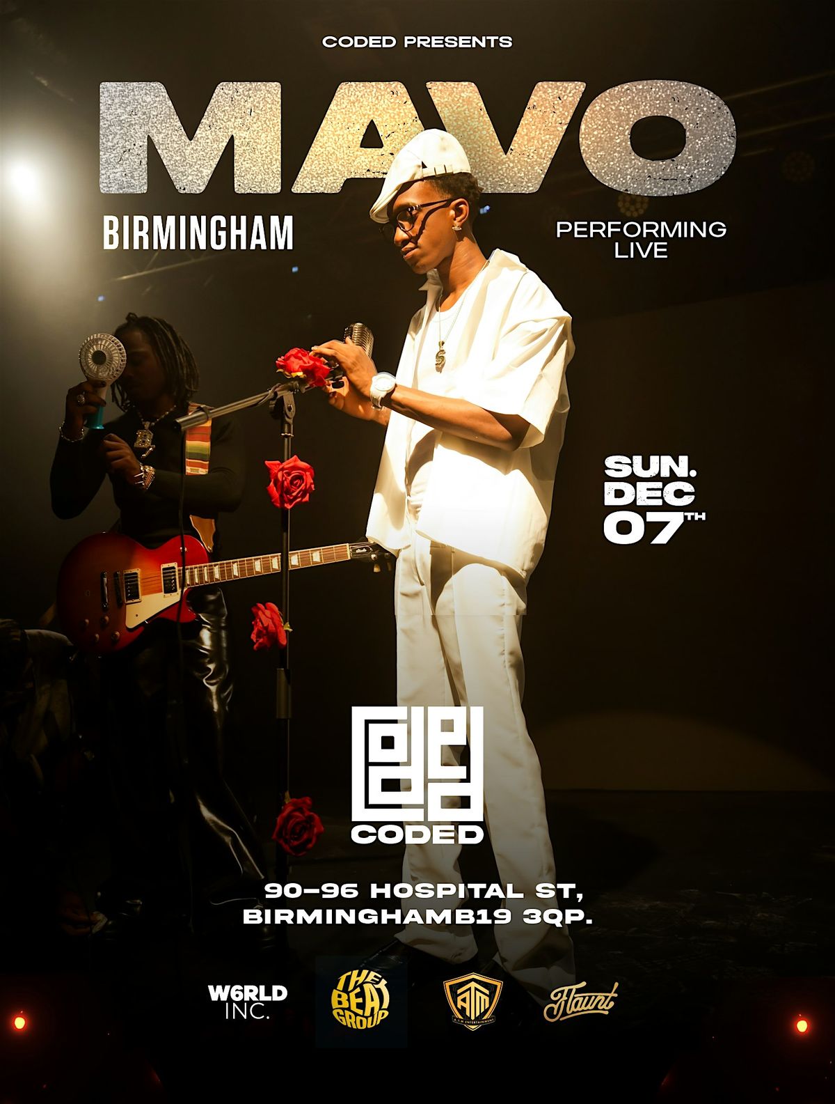 MAVO LIVE IN BIRMINGHAM, 6 December | Event in Birmingham | AllEvents