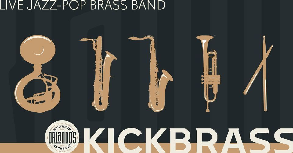 KICK BRASS JAZZ BAND Live Music & Homestyle Barbecue, Orlando's Bar