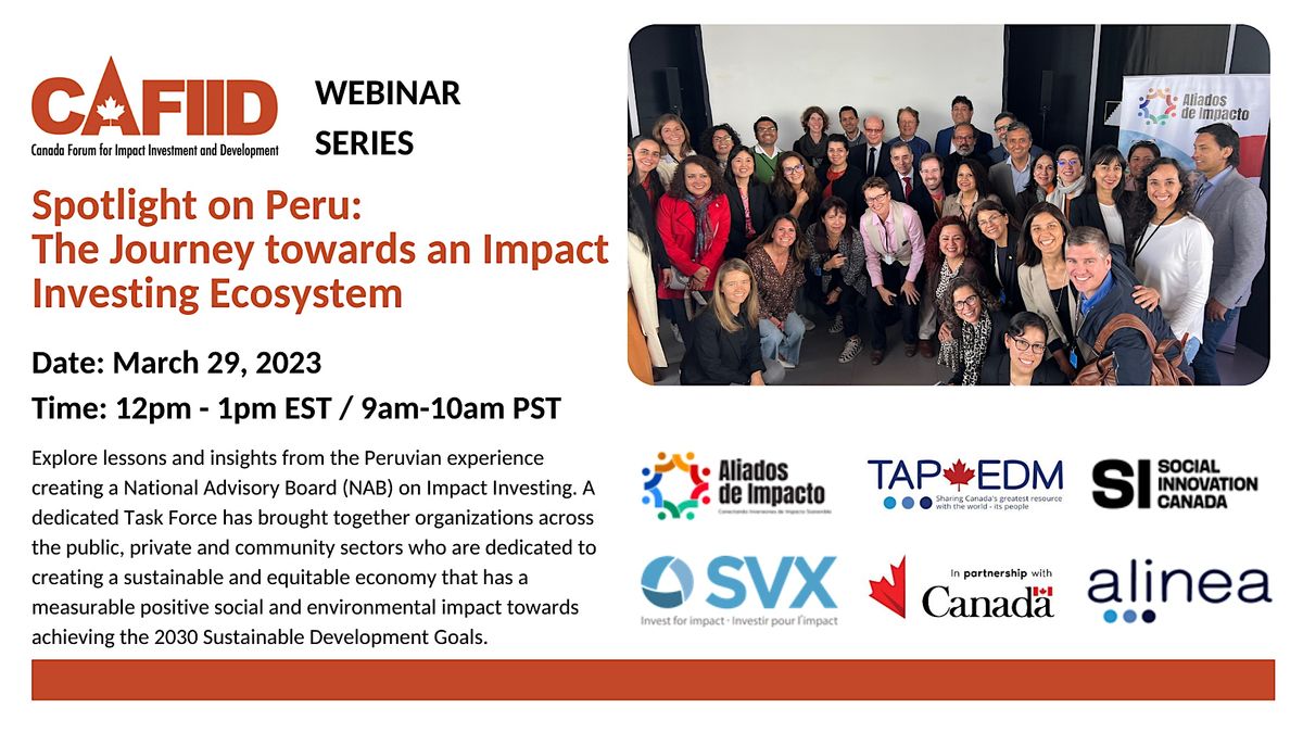 Spotlight on Peru: The Journey towards an Impact Investing Ecosystem