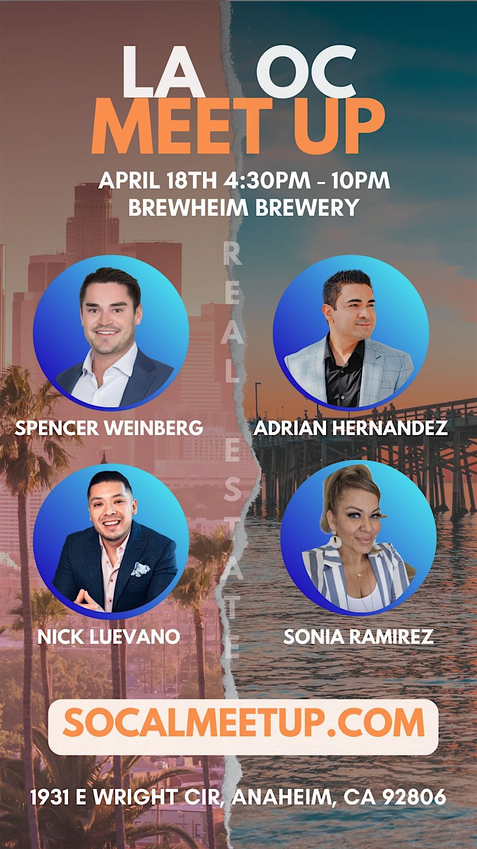 OC LA Real Estate Meetup, Brewheim, Anaheim, 18 April 2024 AllEvents.in