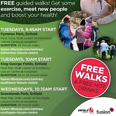 Enfield Wellbeing Walk | Event in Edmonton Green | AllEvents