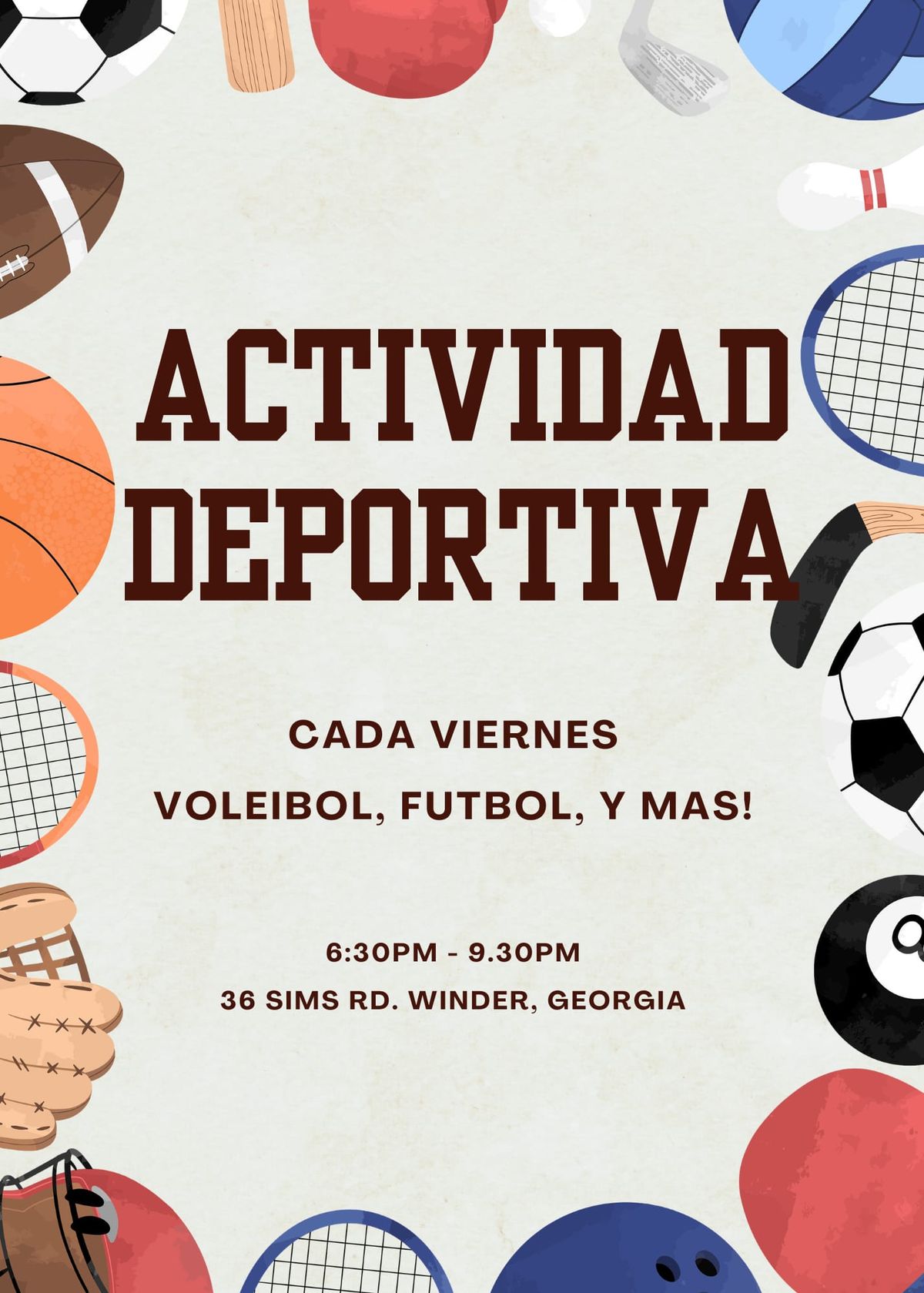 Actividades deportivas (Rama Apalachee River), 11 September | Event in Winder | AllEvents