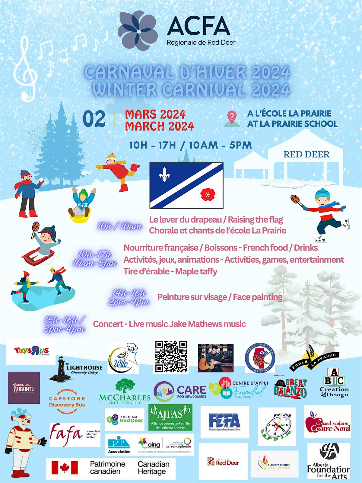Carnaval dhiver de Red Deer, รcole La Prairie, Red Deer, 2 March 2025 AllEvents.in