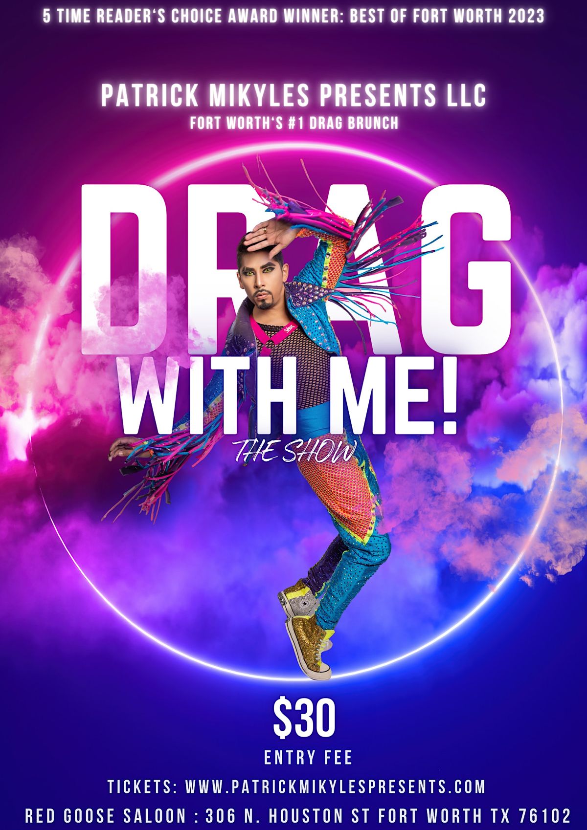 Drag with Me! The Show Brunch, 306 N Houston St, Fort Worth, November