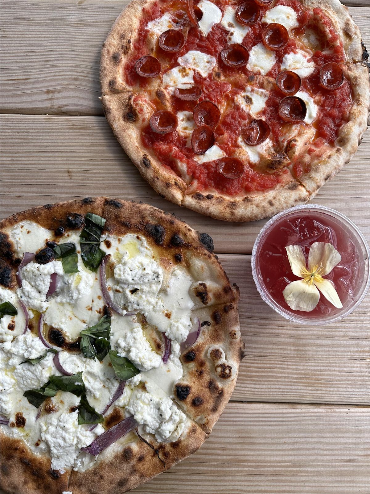 Valias Wood Fire Pizza Pop Up!, Cooper's Daughter Spirits at Olde York