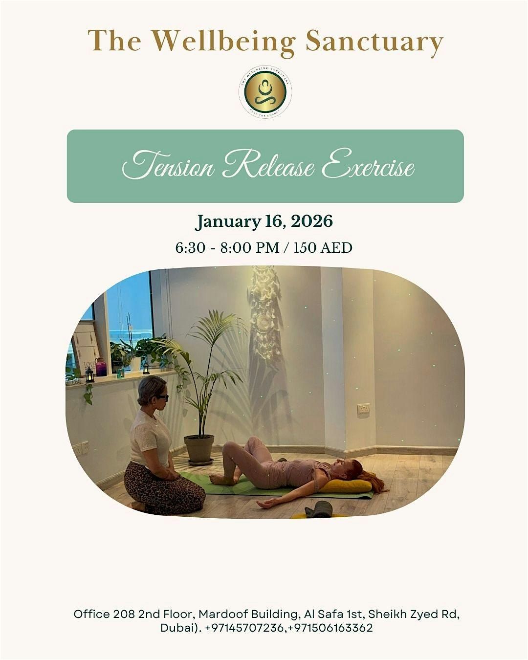 Tension Release Exercise, 16 January | Event in Dubai | AllEvents
