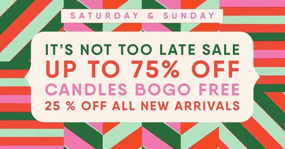 Christmas Last Minute Shopping SALE , Wisconsin Clothing Company