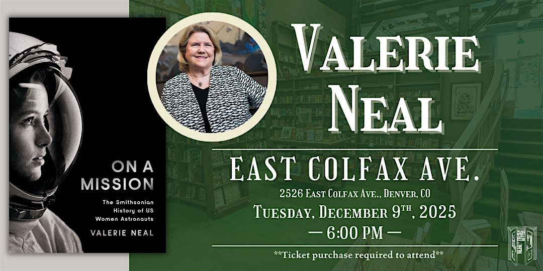 Valerie Neal Live at Tattered Cover Colfax, 9 December | Event in Denver | AllEvents