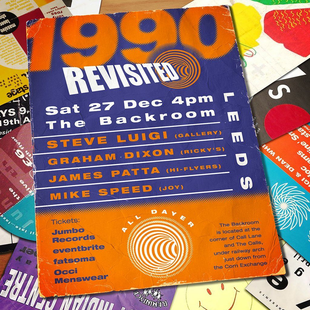 1990 Revisited All Dayer, 27 December | Event in Leeds | AllEvents