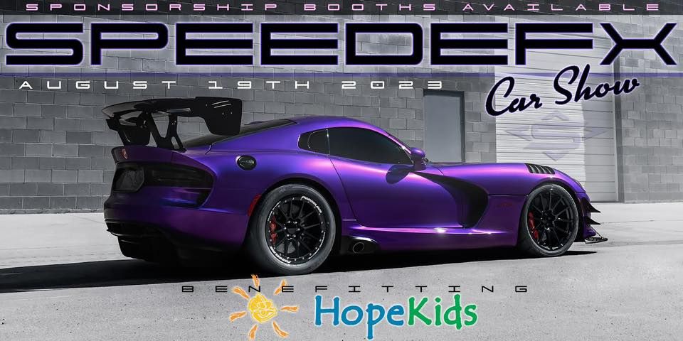 Annual SpeedEFX Car Show Benefiting HopeKids, Mission Hills Church Littleton Campus, August 19 2023 | AllEvents.in