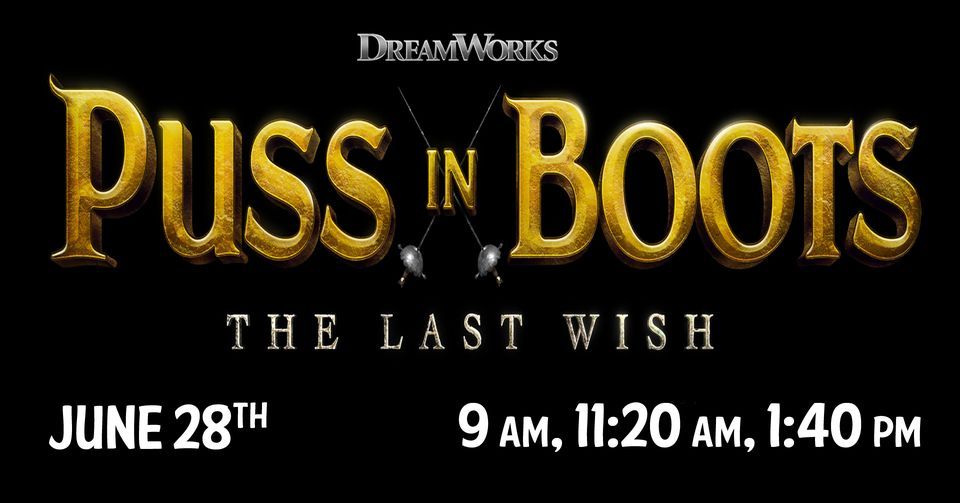 Puss in Boots The Last Wish FREE Summer Kids Series, Eagle 9 Allen