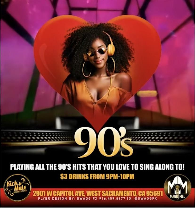 Kick N Mule MTV Music Nights Back to the 90’s, 12 December | Event in West Sacramento | AllEvents