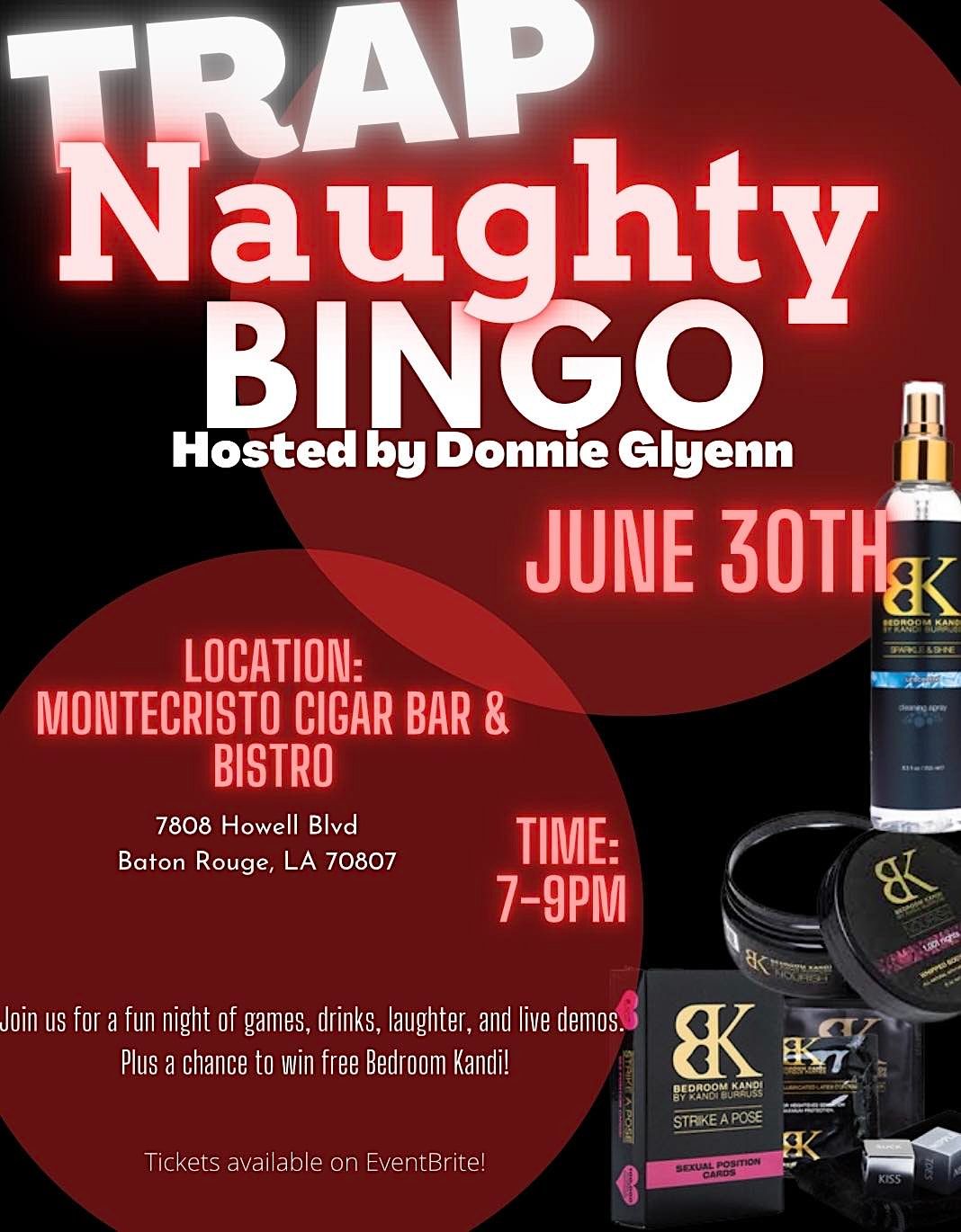 Trap Naughty Bingo, Montecristo Cigar Bar and Bistro, Baton Rouge, 30