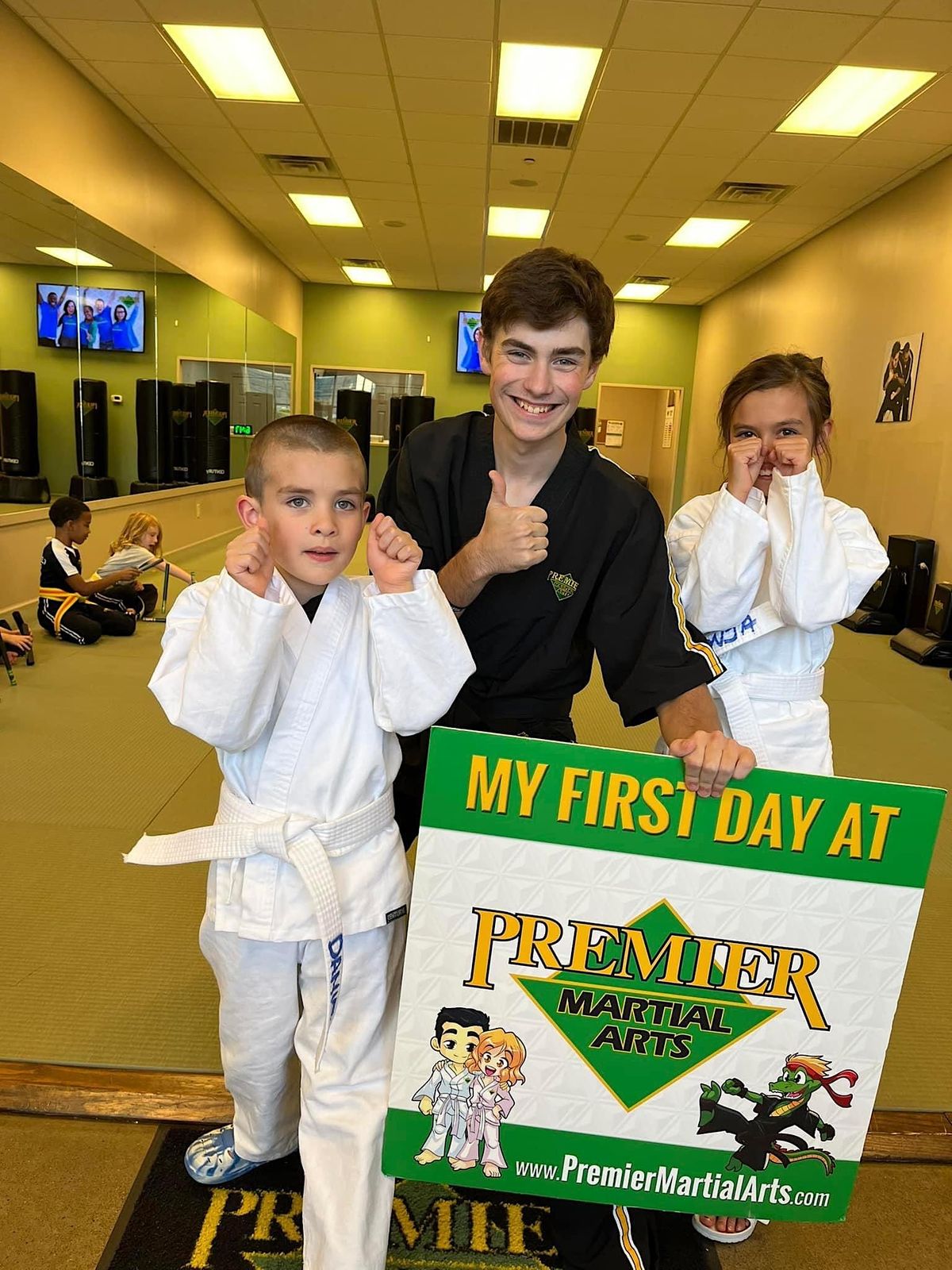 Attn Parents Free Karate for Concentration & Pizza Party