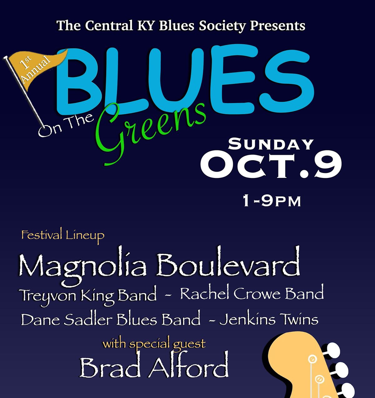 Blues on the Greens, Irish Hills Golf Course, Mount Sterling, 9 October