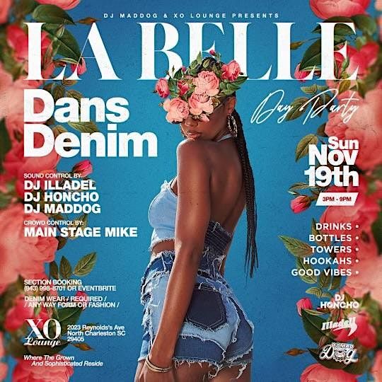 La Bella Dans Denim Day Party, XO Lounge, North Charleston, 19 November