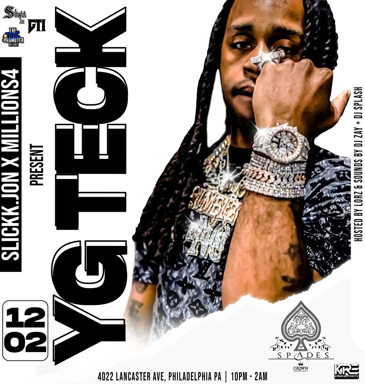 YG Teck Spades, 4022 Lancaster Ave, Philadelphia, December 2 to