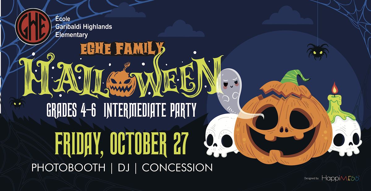 EGHE Halloween Event Intermediate, Garibaldi Highlands Elementary