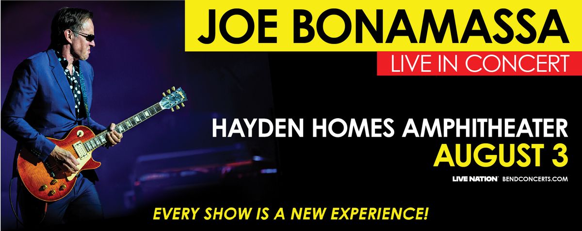 Parking Joe Bonamassa, 9 August | Event in Morrison | AllEvents