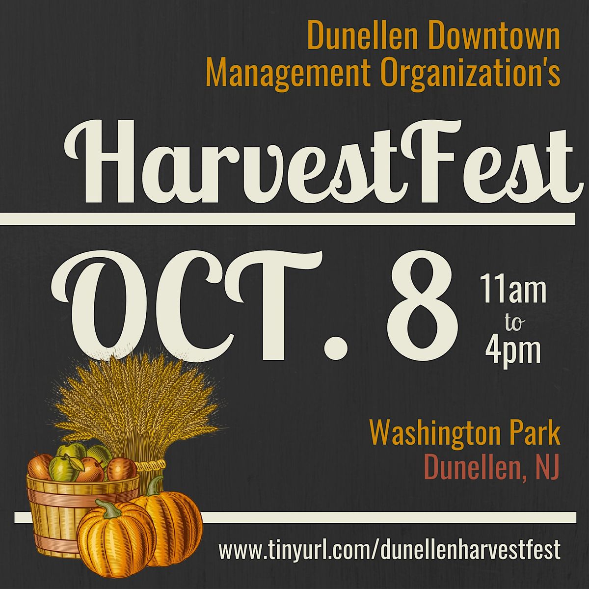 11th Annual Dunellen HarvestFest, Washington Memorial Park, Dunellen
