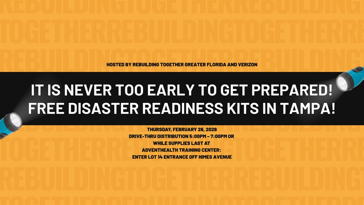 RTGFL & Verizon Disaster Readiness Kits Drive-Thru, 1 Buccaneer Pl ...