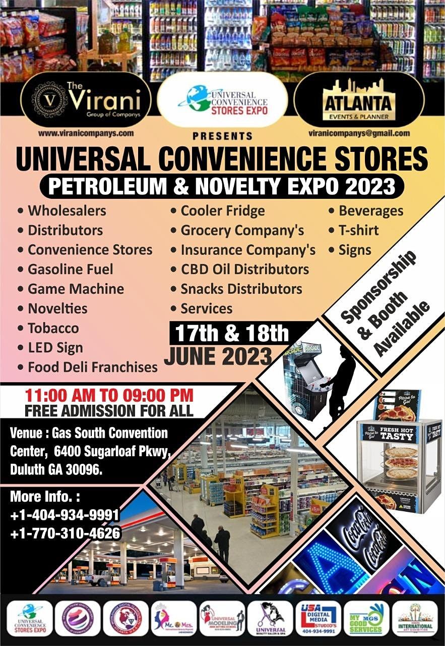 Atlanta Convention Calendar 2023 Convenience Stores Petroleum & Novelty Expo 2023, Gas South Convention  Center, Duluth, June 17 To June 18 | Allevents.in