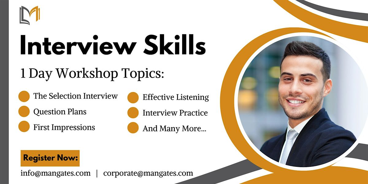 Interview Skills for Career Changers 1 Day Workshop in Fremont, CA, For ...