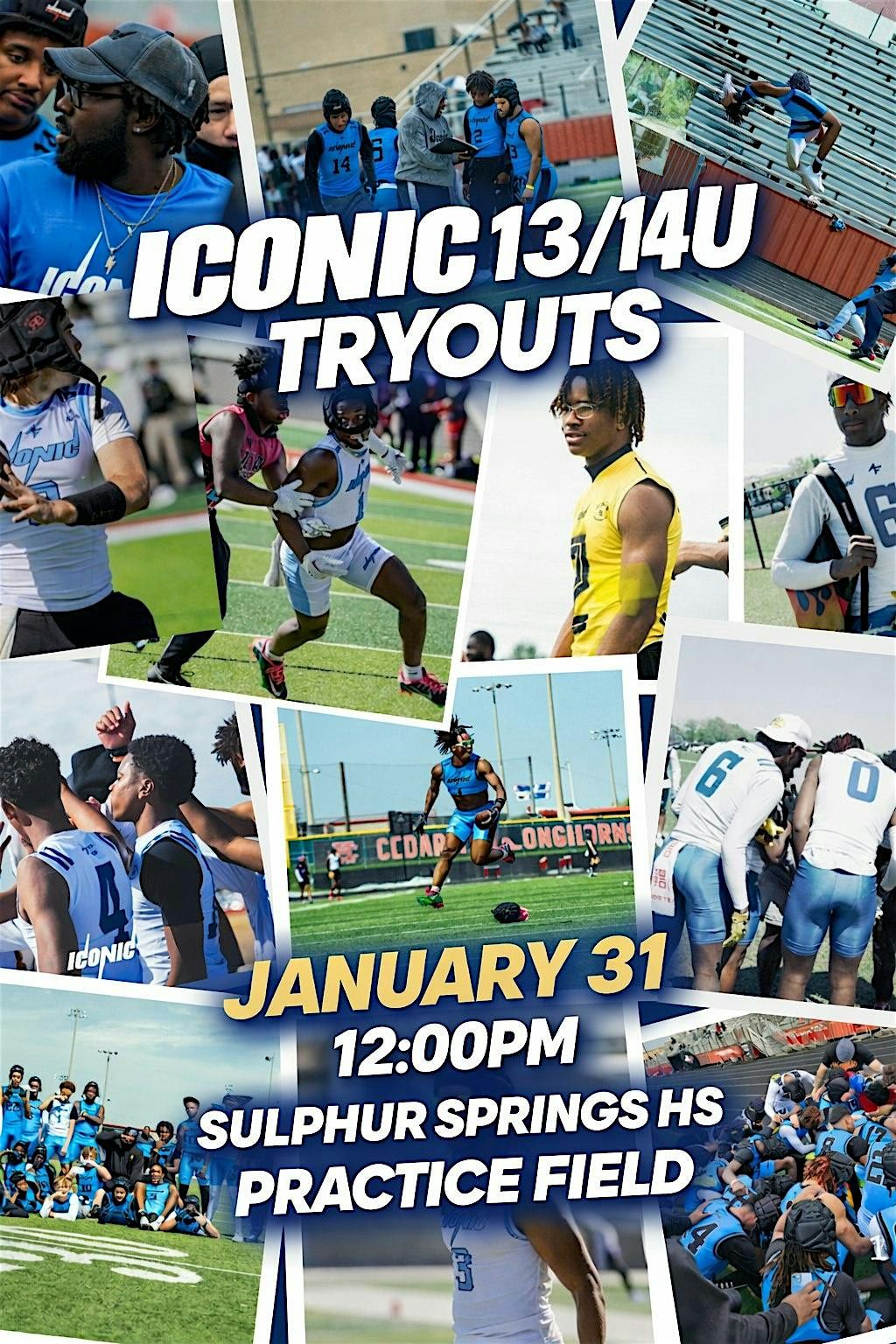 Iconic 13/14u signups