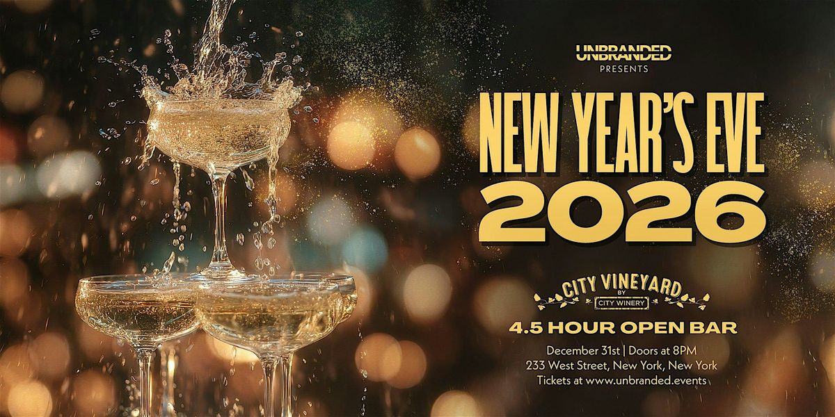 New Year's Eve 2026 at City Vineyard, 31 December | Event in New York | AllEvents
