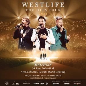 Westlife at Barclays Arena - Hamburg