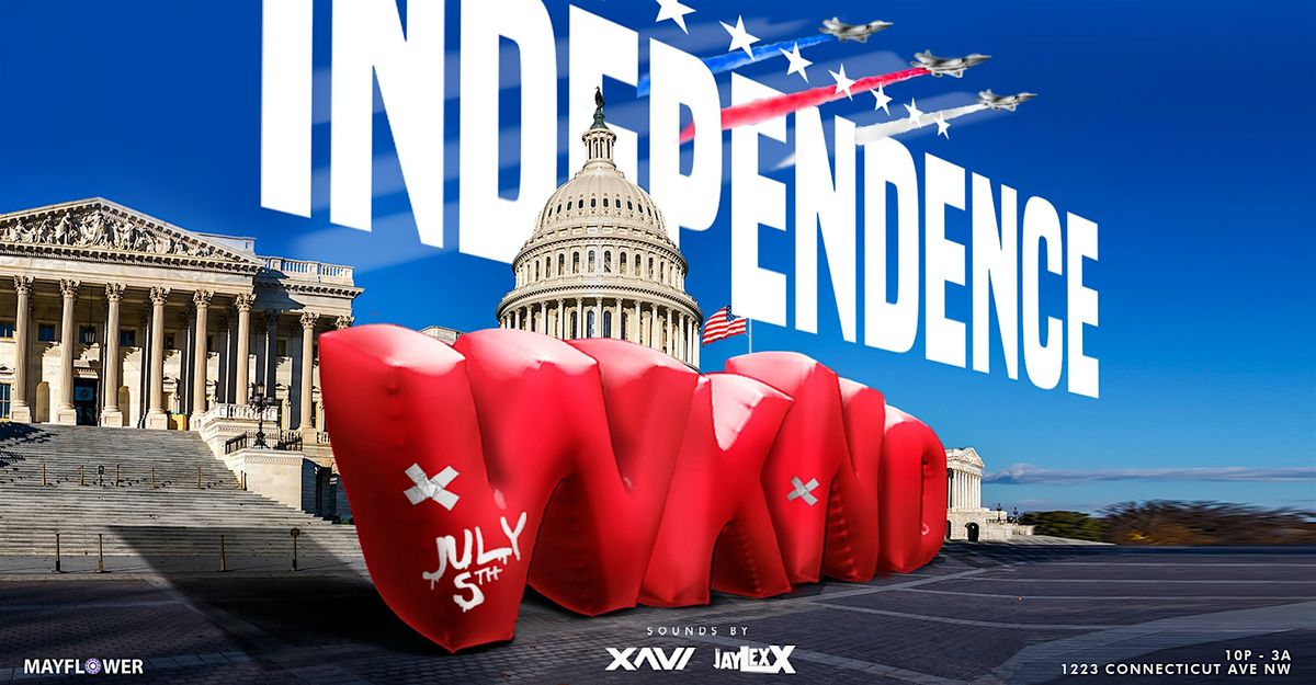 INDEPENDENCE WEEKEND- Vice Fridays, The Mayflower Club, Washington, 5 ...
