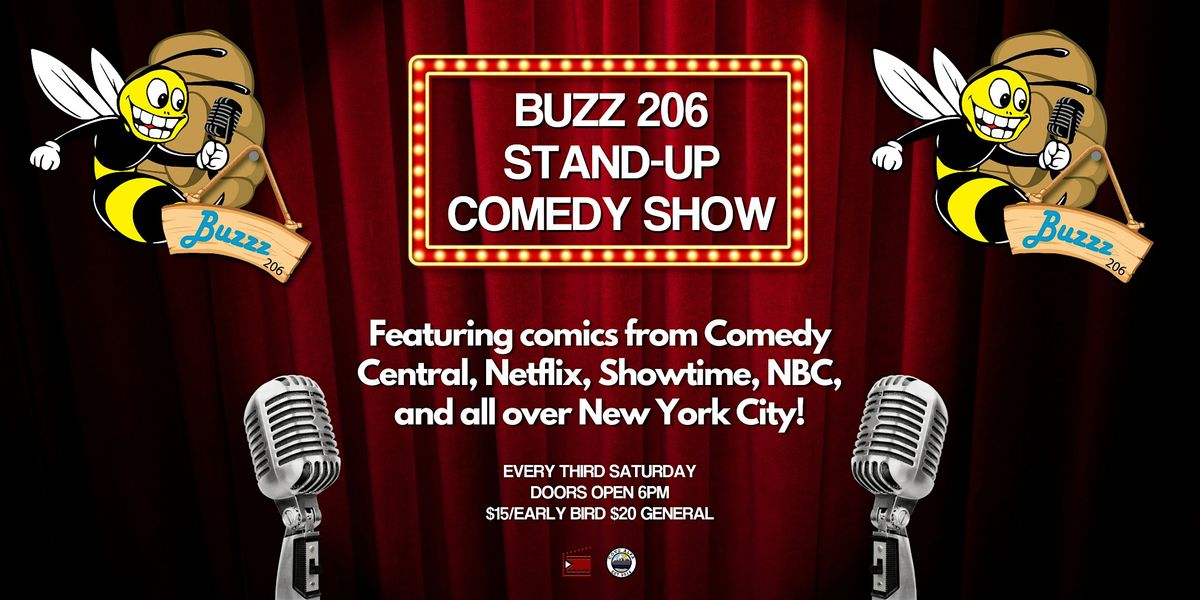 Buzz 206 Comedy Show | Event in Queens | AllEvents