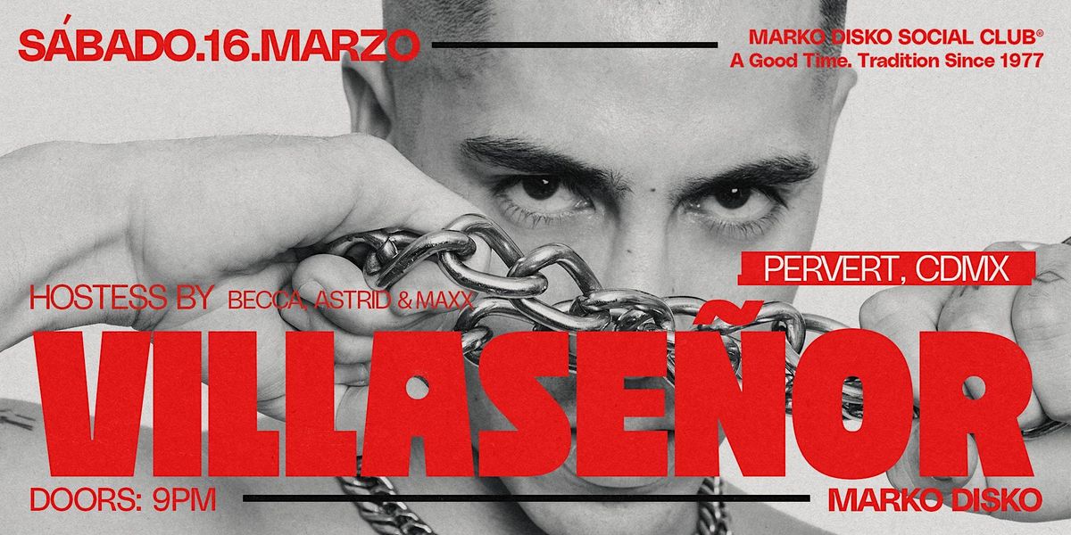 Villaseñor (Pervert,Cdmx) at Marko Disko Social Club, Marko Disko ...