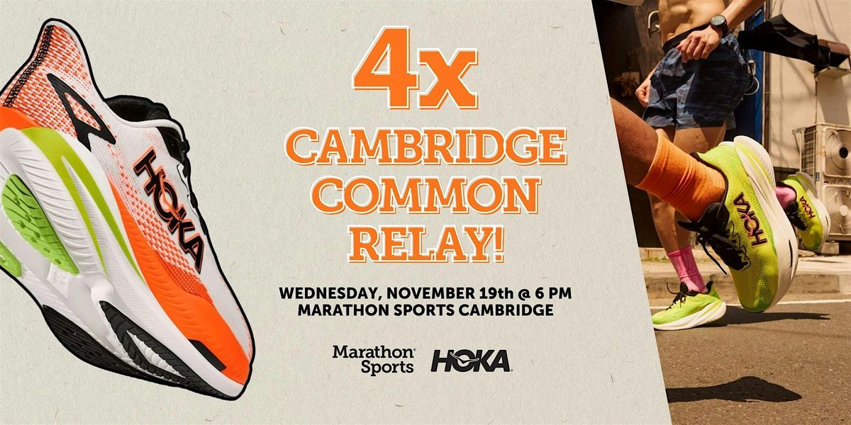 4x Cambridge Common Relay, 19 November | Event in Cambridge | AllEvents