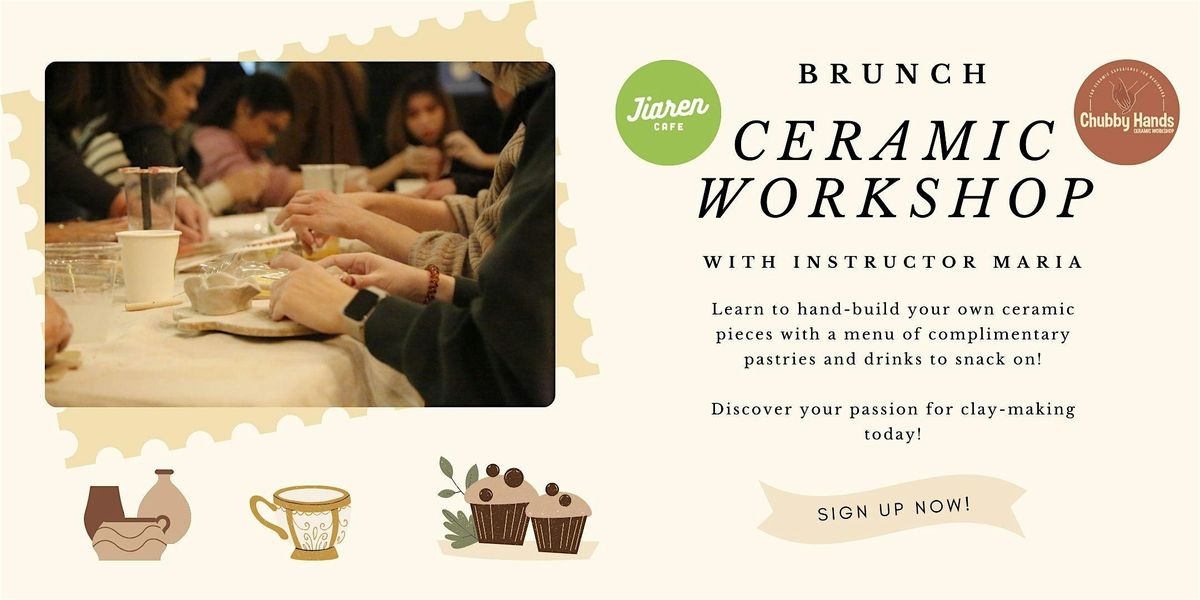 Ceramic Artistry Brunch: Chat, Create, Cheers - Chubby Hands Ceramic | Event in Santa Clara | AllEvents