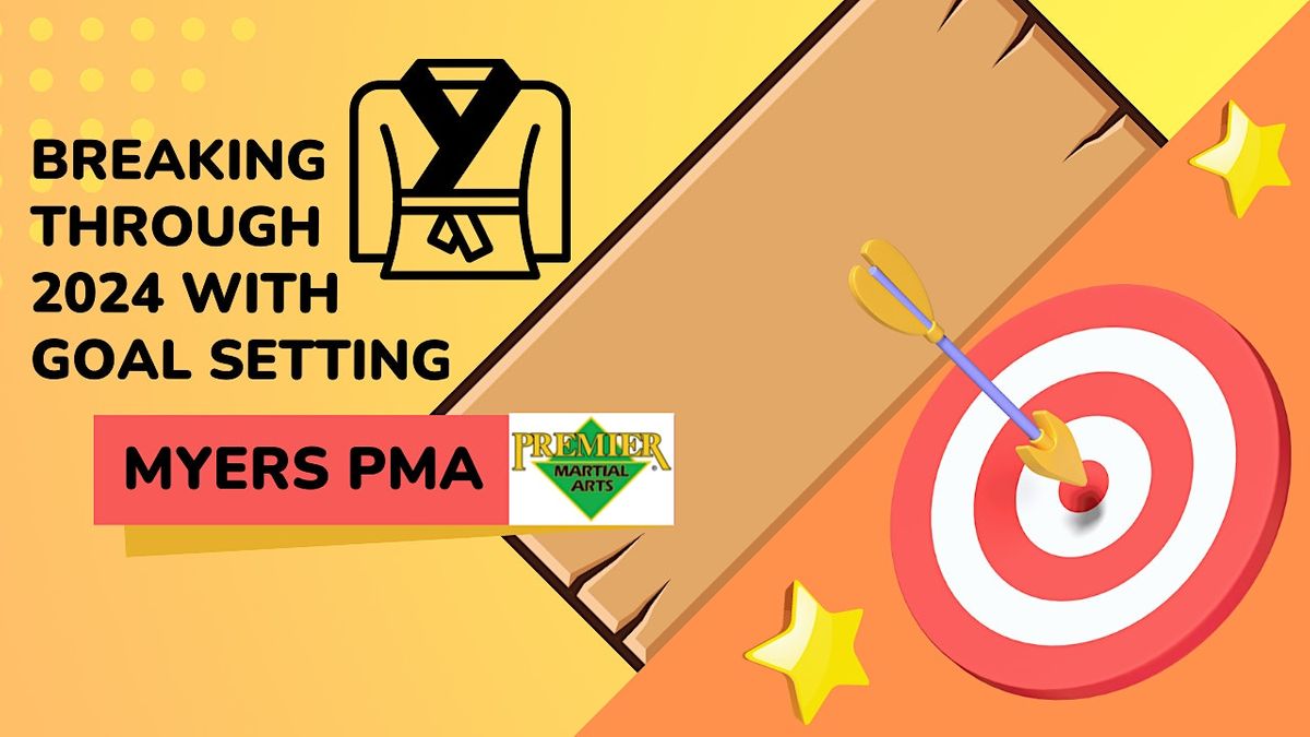 Board Breaking Goal Setting Seminar, Premier Martial Arts Oak Ridge