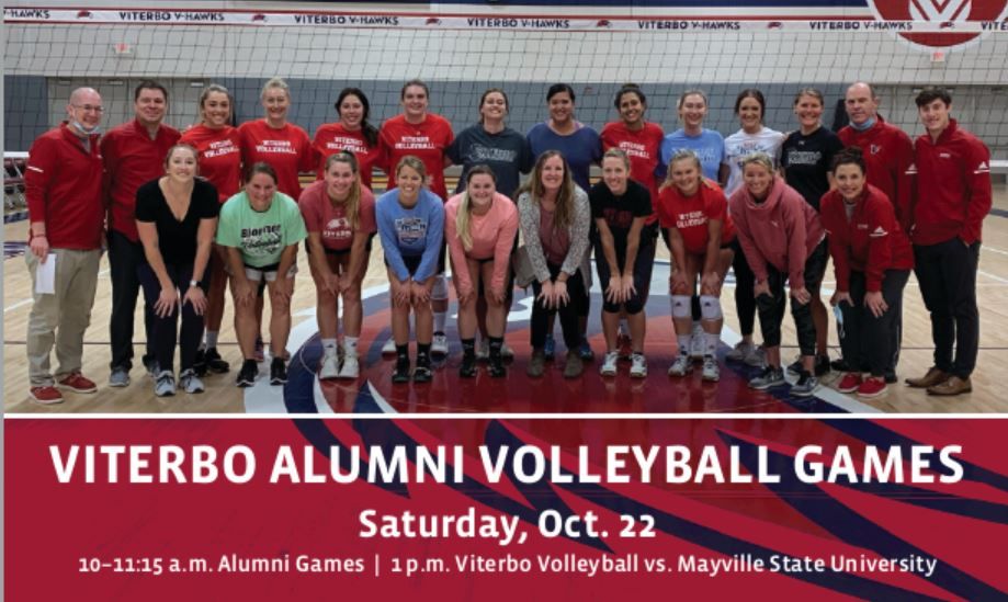 Alumni Volleyball Game and Social Viterbo University, La Crosse, WI