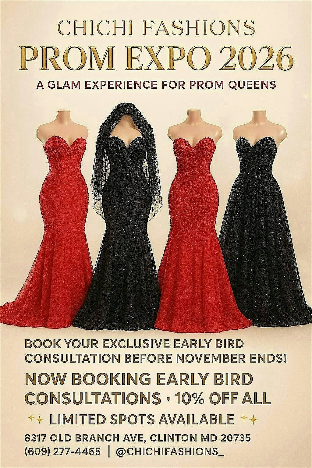 Prom Dress Expo and Massive Dress Sales, 20 December | Event in Clinton | AllEvents