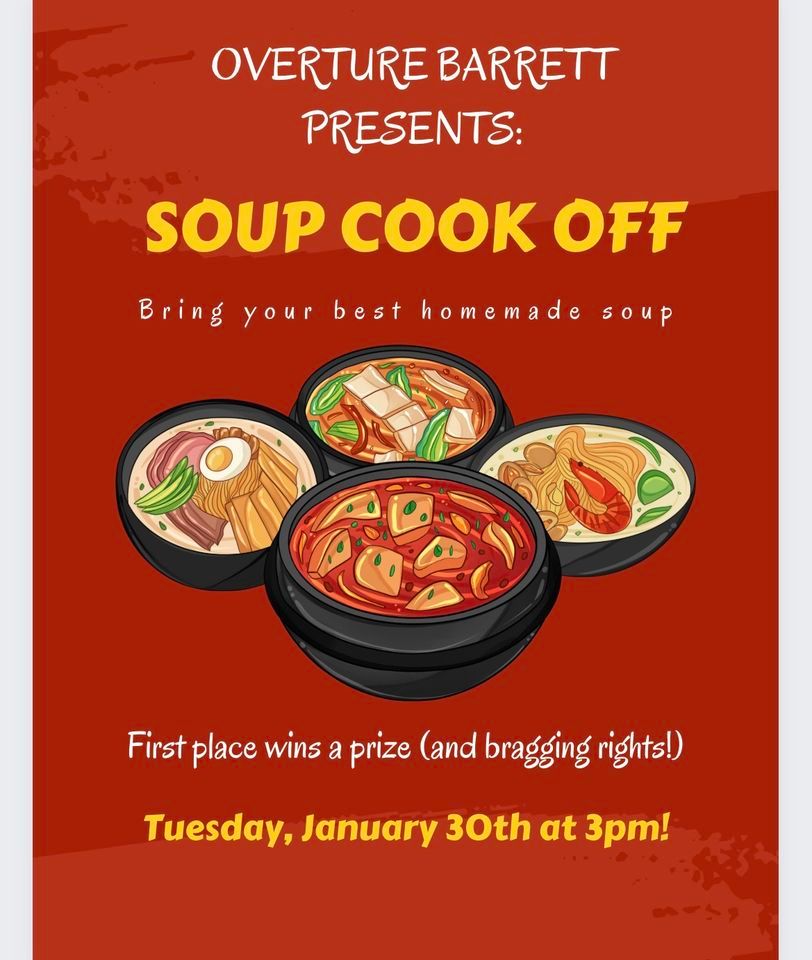 Soup Cook Off, 1490 Ernest W Barrett Parkway Northwest, Kennesaw, GA, January 30 2024 AllEvents.in