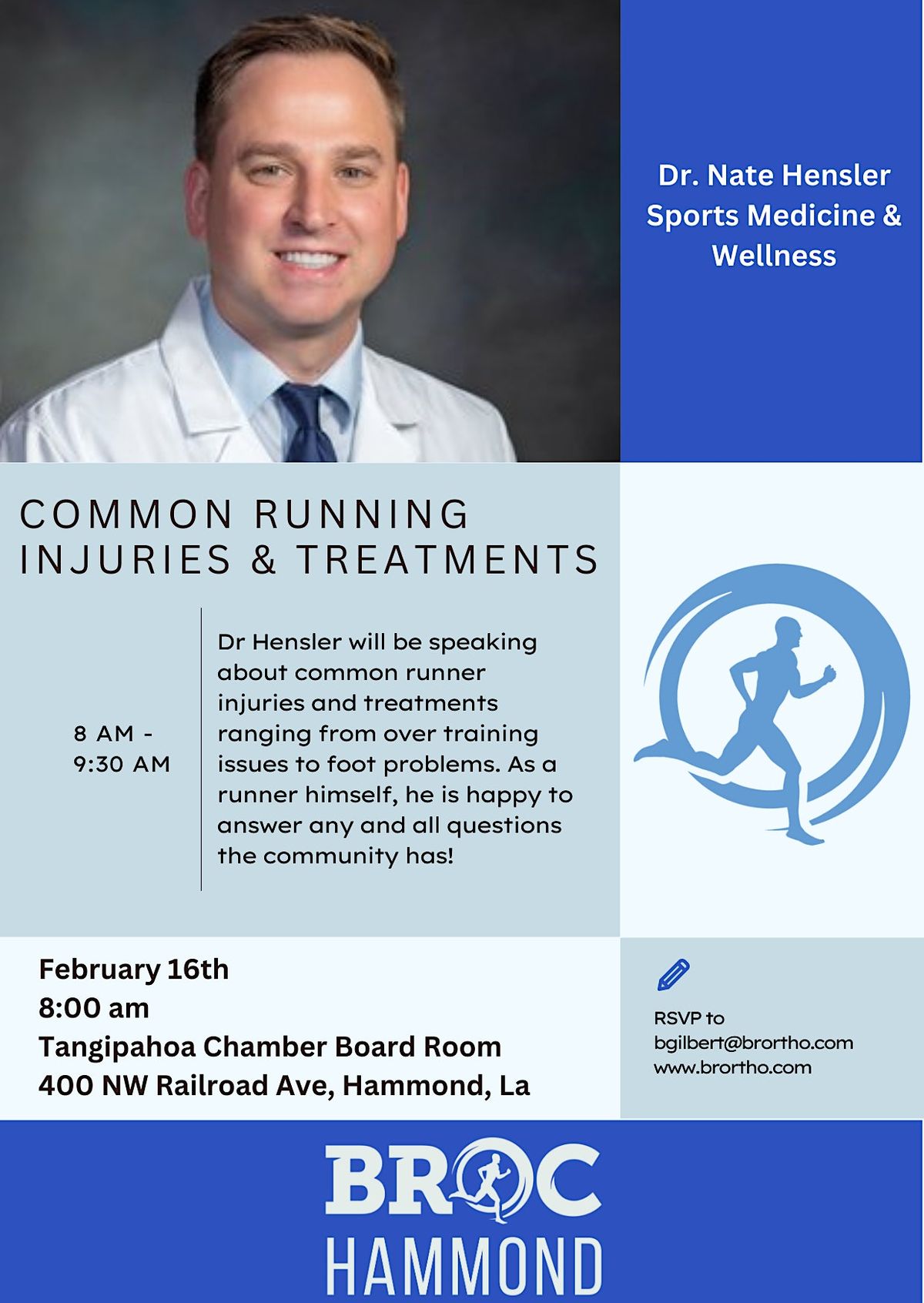 Common Running Injuries & Treatments, Tangipahoa Chamber of Commerce