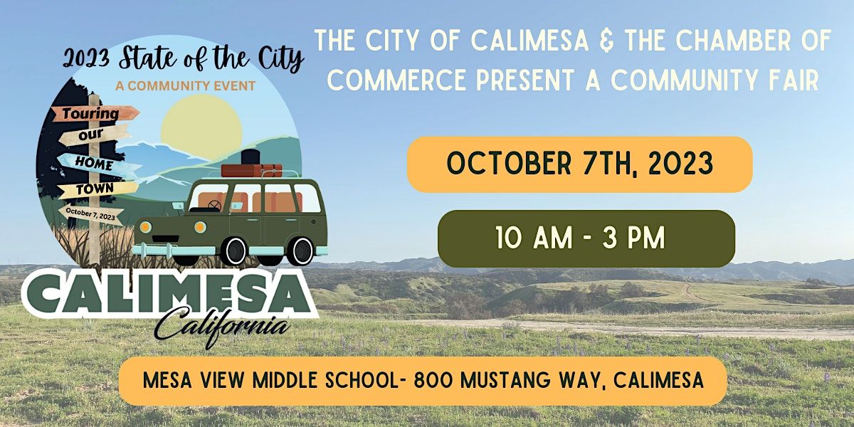 Calimesa State of the City Community Fair, Mesa View Middle School