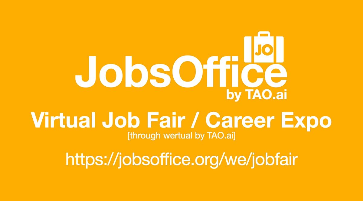 #JobsOffice Virtual Job Fair / Career Expo Event #Springfield, 7 July | Event in Springfield | AllEvents.in