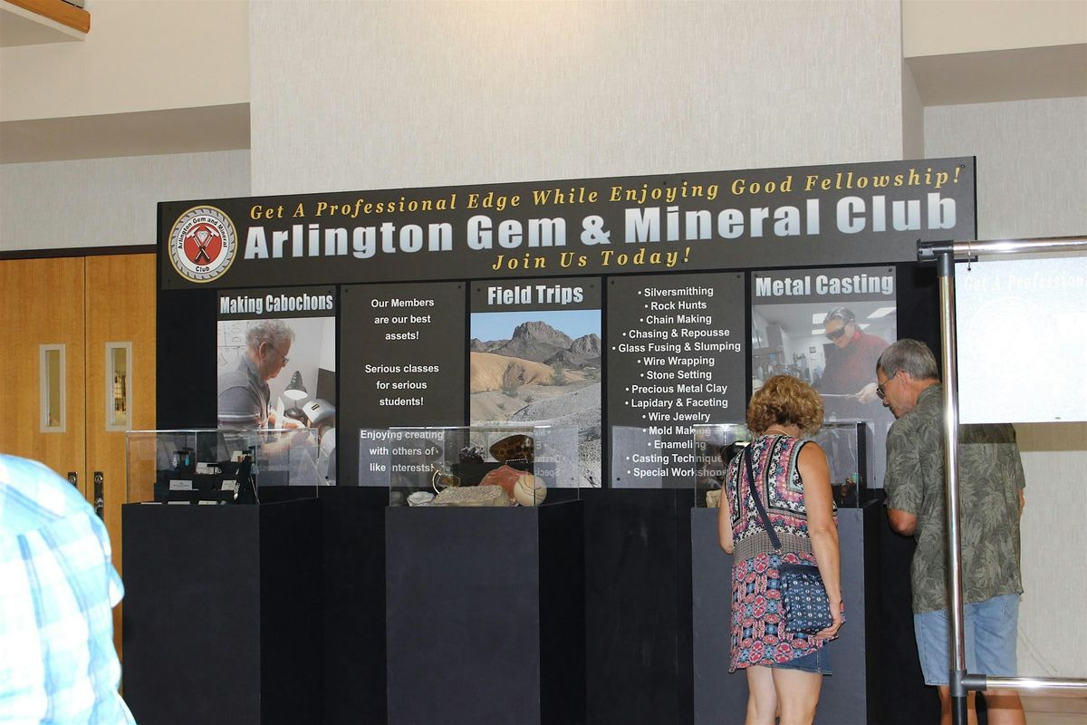 Arlington Gem & Mineral Club (AGMC) 68th Annual Gem Jewelry and Rock Show, 14 June | Event in Grapevine