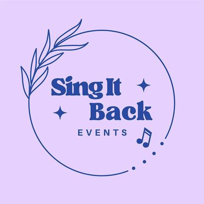 Sing It Back Events logo