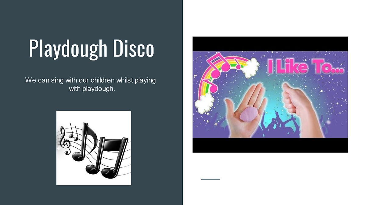 CC Toddler Dough Disco at Thackeray Drive CC, Thackeray Drive, Romford